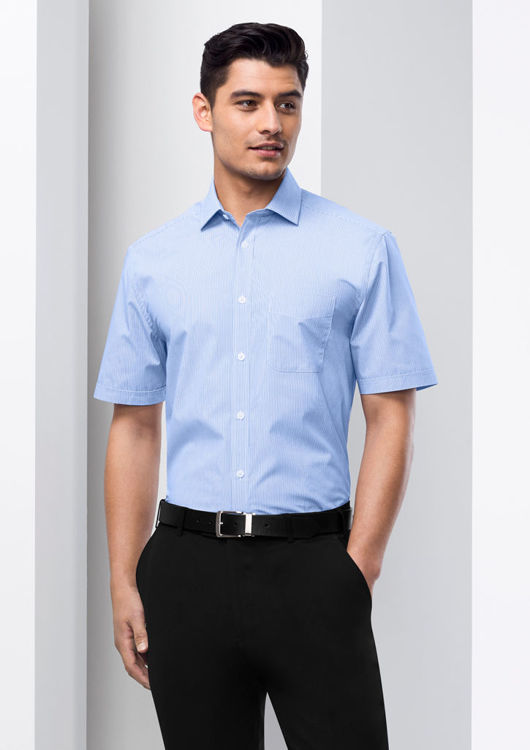 Picture of Mens Euro Short Sleeve Shirt