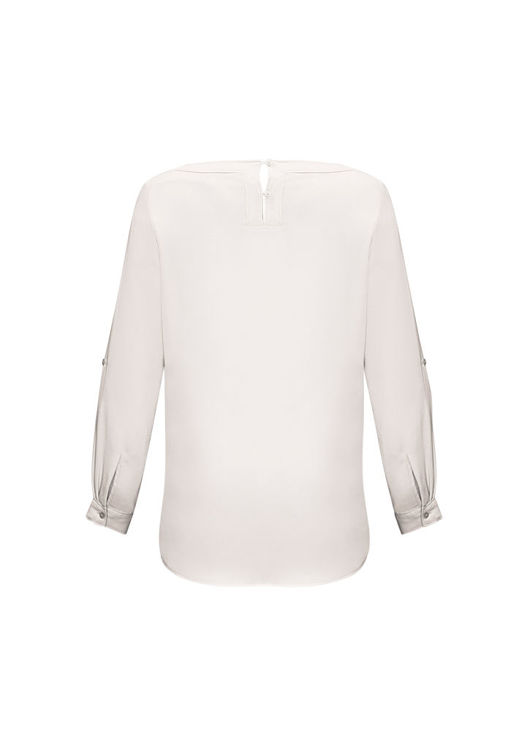 Picture of Ladies Madison Boatneck Blouse