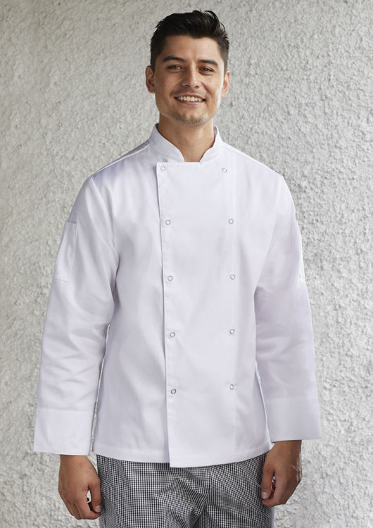 Picture of Zest Mens L/S Chef Jacket