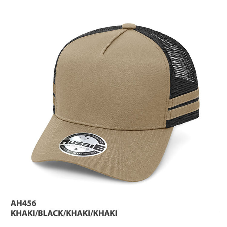 Picture of A-Frame Striped Country Trucker Cap