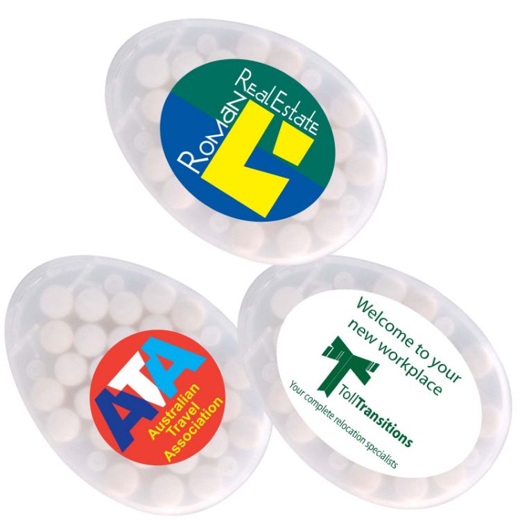 Picture of Egg Shape Sugar Free Breath Mints