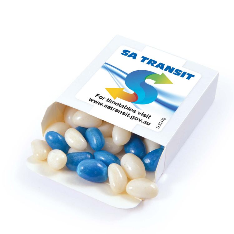 Picture of Corporate Colour Jelly Beans in 50g Box 