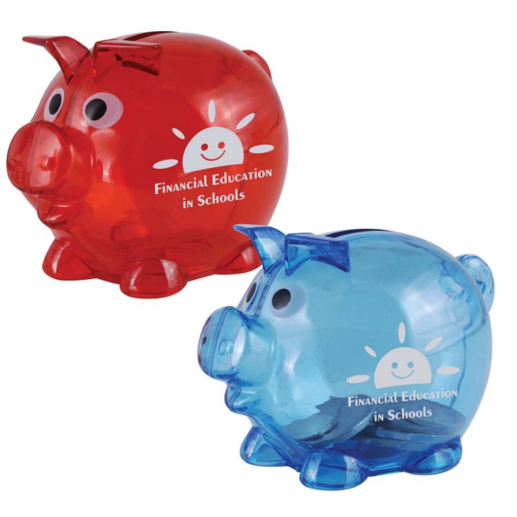 Picture of World's Smallest Pig Coin Bank