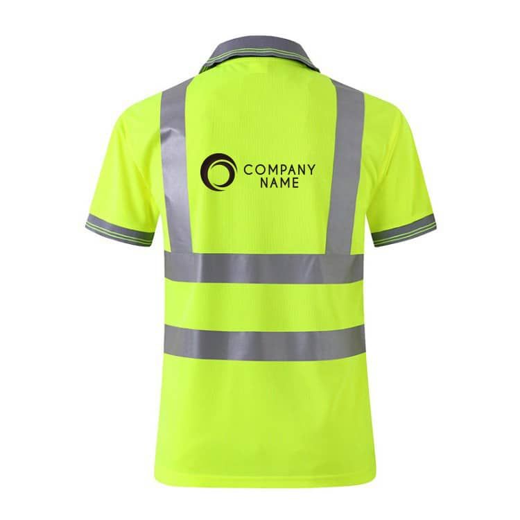 Picture of Unisex Polyester Hi-Vis Reflective S/S Polo