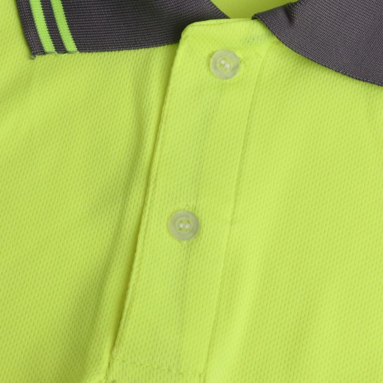 Picture of Unisex Polyester Hi-Vis Reflective S/S Polo