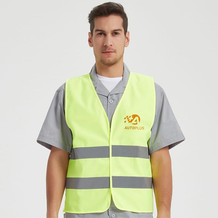 Picture of Unisex Adults Classic Hi-Vis Vest with Horizontal Reflective Tape