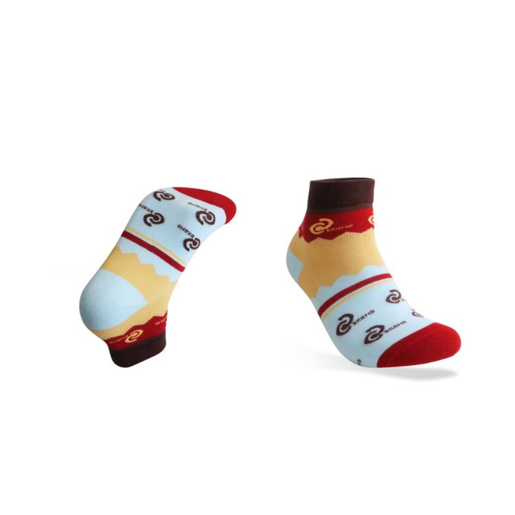 Picture of Ankle Custom Pattern Woven Socks