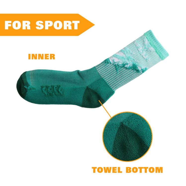 Picture of Crew Woven Sport Socks - With Towel bottom