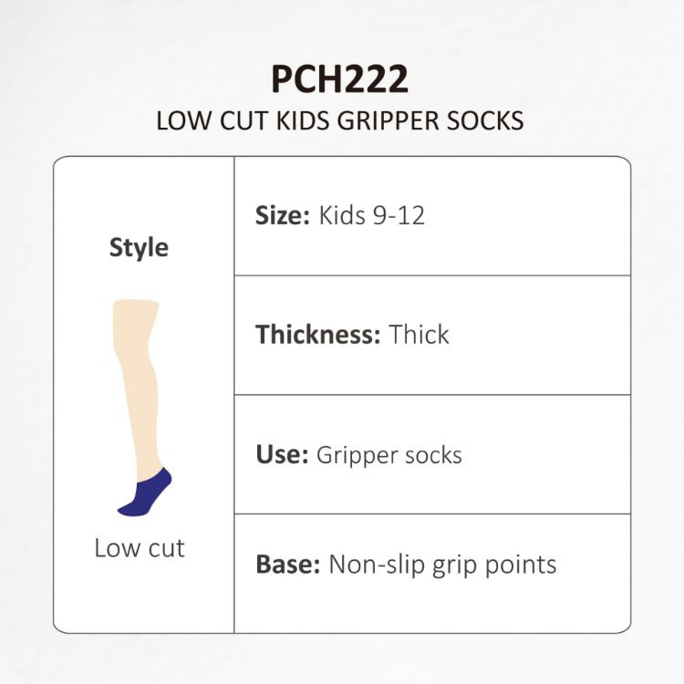 Picture of Low Cut Kids Gripper Socks