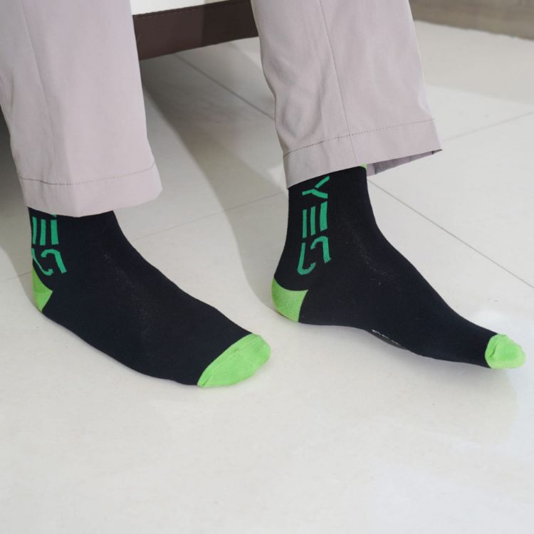 Picture of Crew Kids Custom Pattern Woven Bamboo Socks