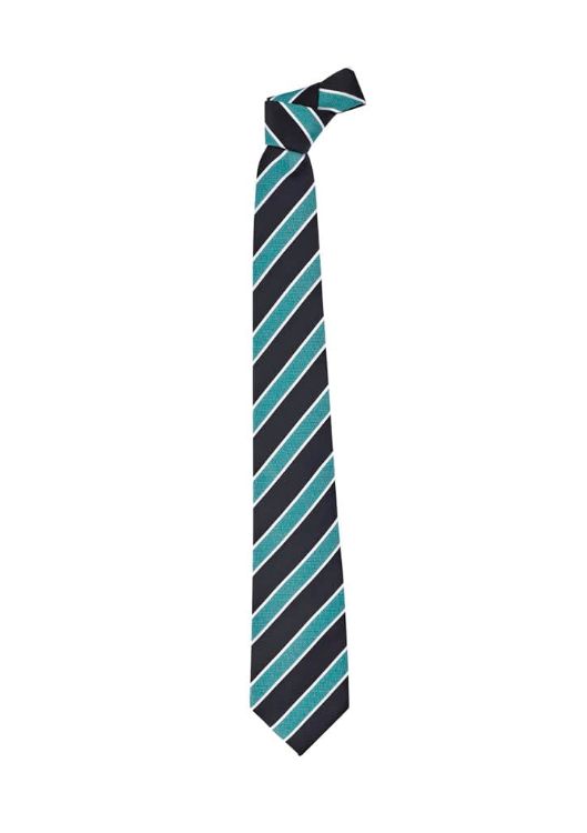 Picture of Mens Wide Contrast Stripe Tie