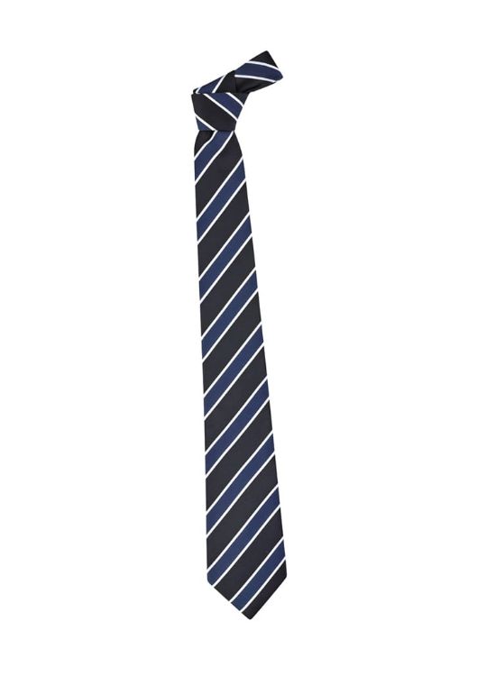 Picture of Mens Wide Contrast Stripe Tie