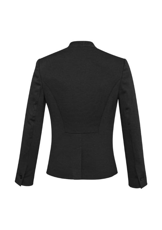 Picture of Rococo Womens Single Button Collarless Jacket