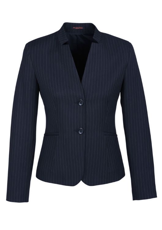 Picture of Womens Short Jacket with Reverse Lapel