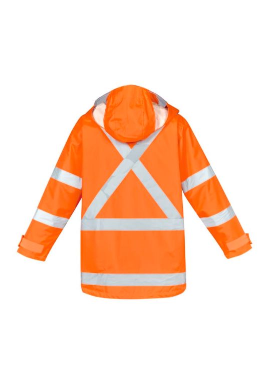 Picture of Mens Hi Vis X Back 4 In 1 Waterproof Jacket