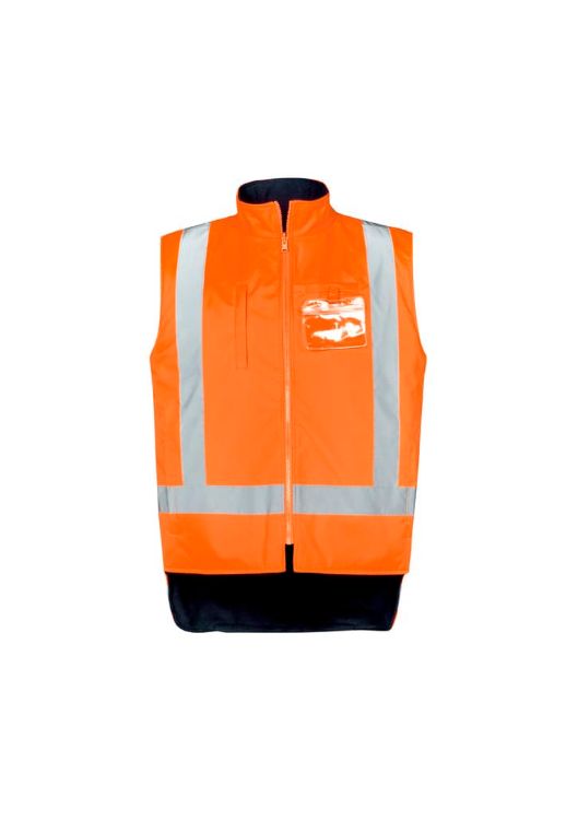 Picture of Mens Hi Vis X Back 4 In 1 Waterproof Jacket