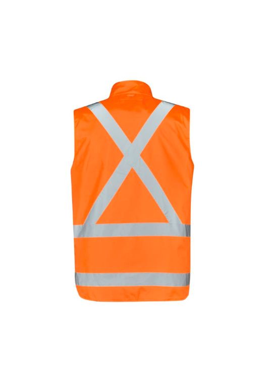 Picture of Mens Hi Vis X Back 4 In 1 Waterproof Jacket