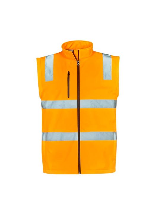 Picture of Unisex Hi Vis VIC Rail 2 In 1 Softshell Jacket