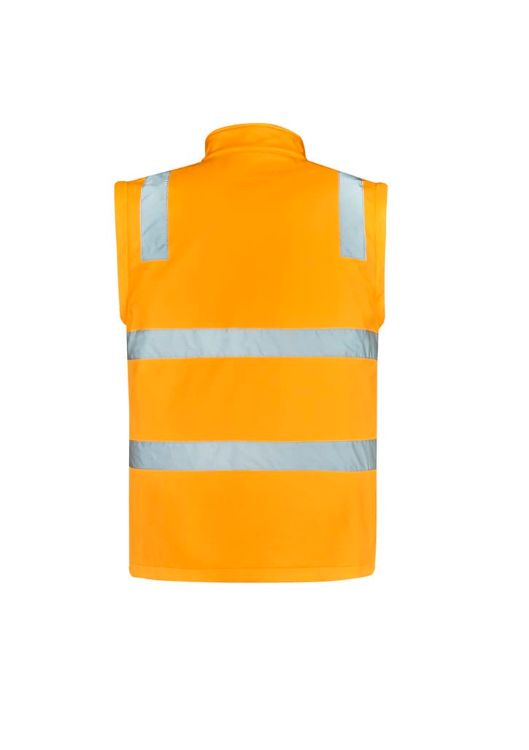 Picture of Unisex Hi Vis VIC Rail 2 In 1 Softshell Jacket