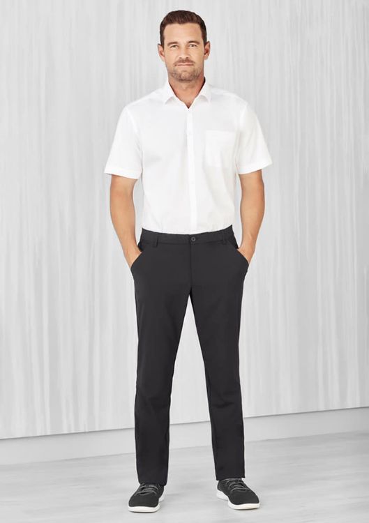 Picture of Mens Comfort Waist Flat Front Pant