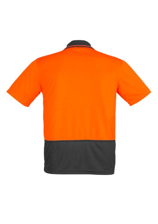 Picture of Unisex Hi Vis Basic Short Sleeve Polo