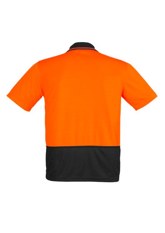 Picture of Unisex Hi Vis Basic Short Sleeve Polo