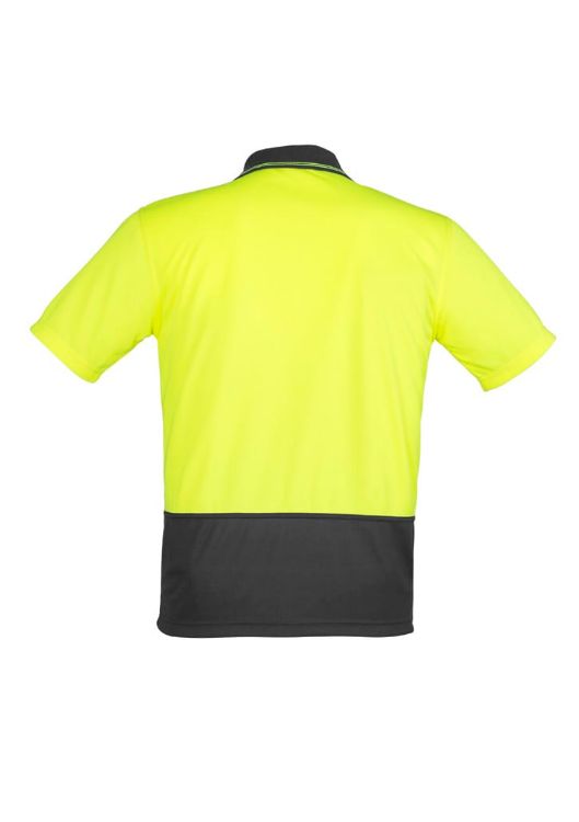 Picture of Unisex Hi Vis Basic Short Sleeve Polo