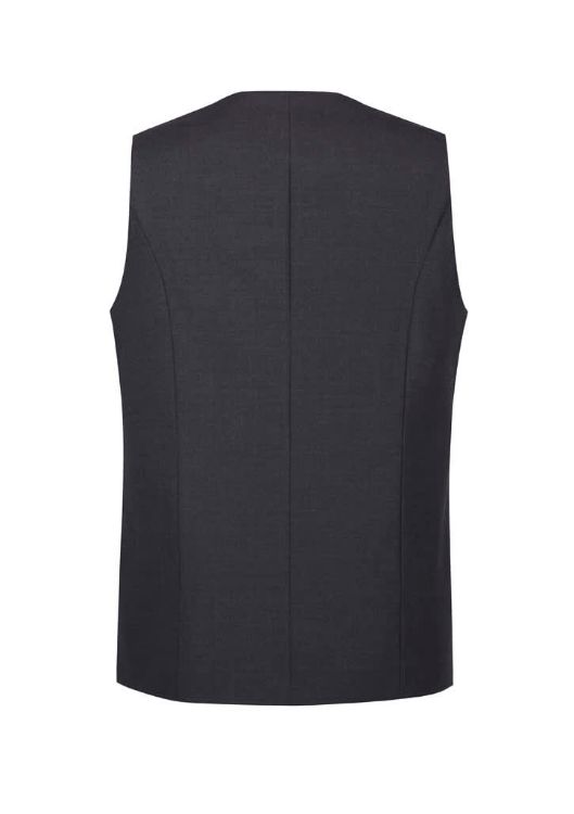 Picture of Comfort Wool Stretch Mens Longline Vest