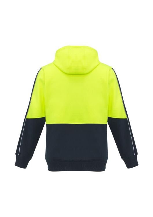 Picture of Unisex Hi Vis Full Zip Hoodie