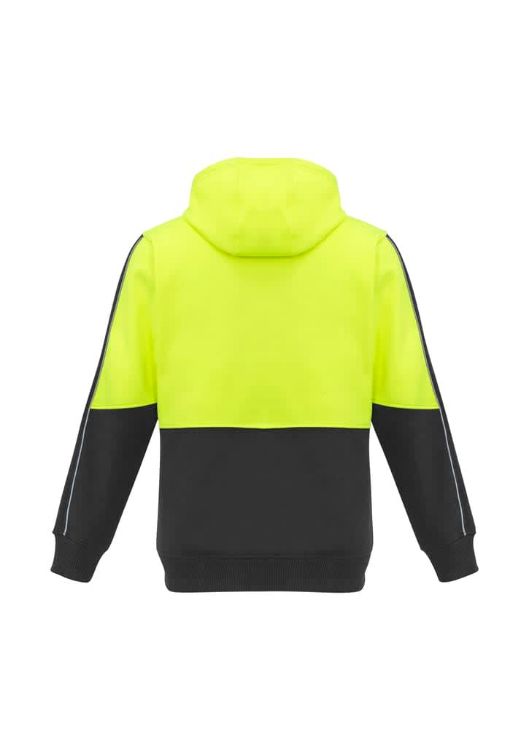 Picture of Unisex Hi Vis Full Zip Hoodie