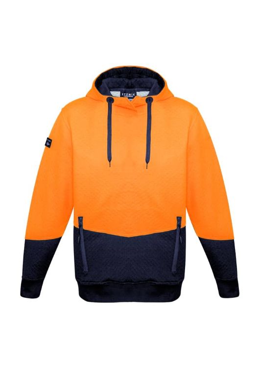 Picture of Unisex Hi Vis Textured Jacquard Hoodie