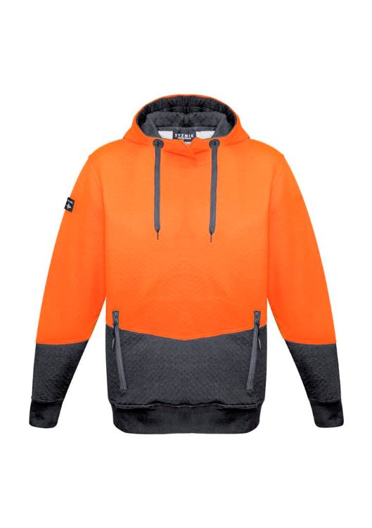 Picture of Unisex Hi Vis Textured Jacquard Hoodie