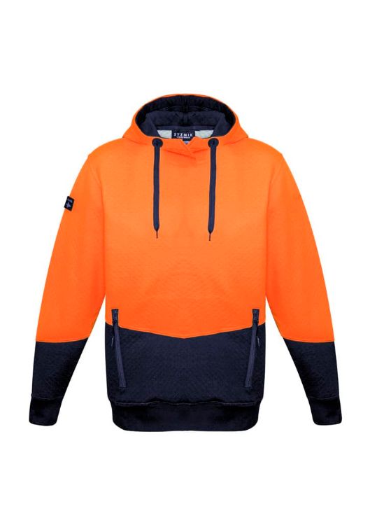 Picture of Unisex Hi Vis Textured Jacquard Hoodie