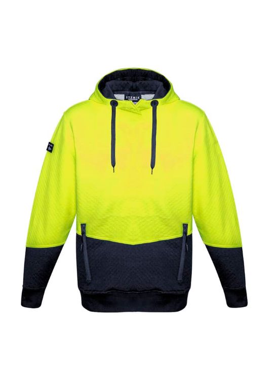 Picture of Unisex Hi Vis Textured Jacquard Hoodie