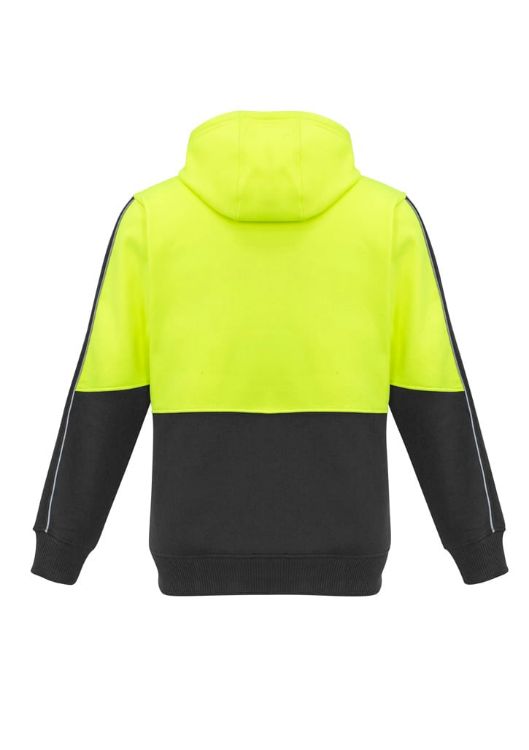 Picture of Unisex Hi Vis Full Zip Hoodie