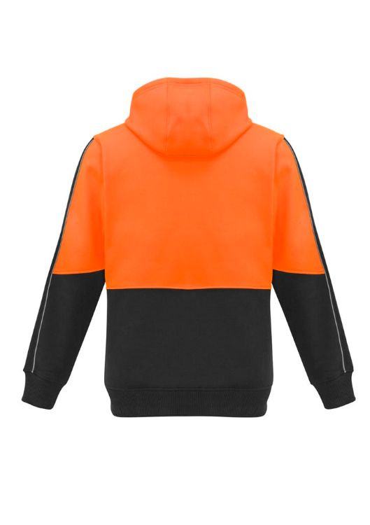 Picture of Unisex Hi Vis Full Zip Hoodie