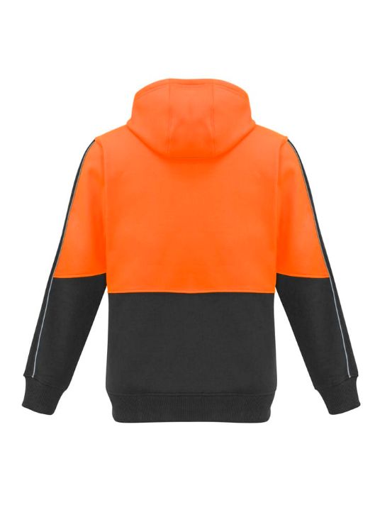 Picture of Unisex Hi Vis Full Zip Hoodie