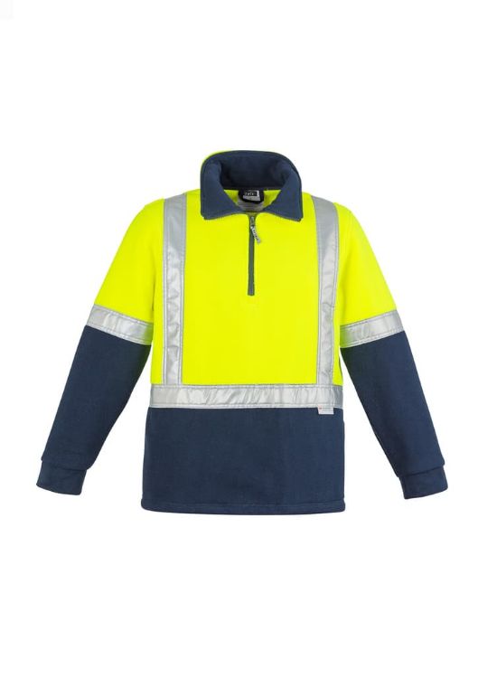 Picture of Unisex Hi Vis Polar Fleece Pullover - Shoulder Taped