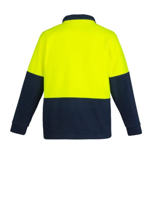 Picture of Hi Vis Half Zip Polar Fleece Jumper