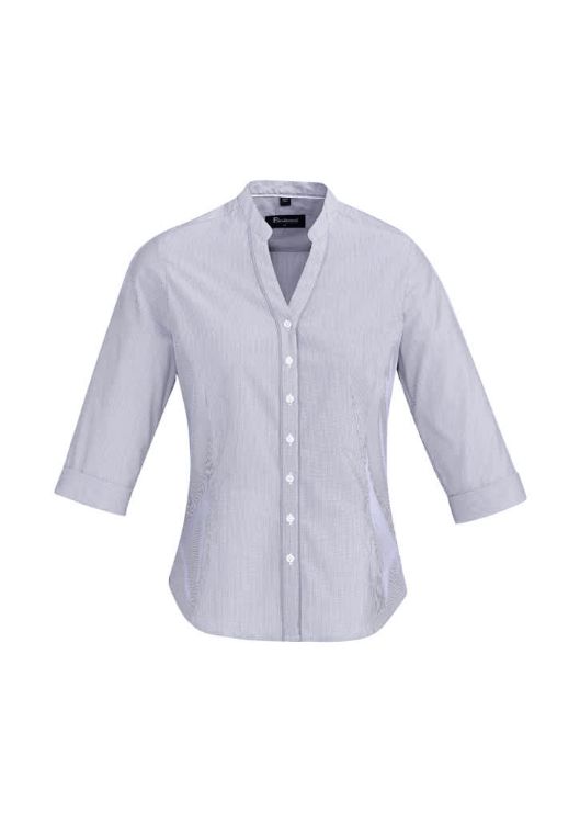 Picture of Womens Bordeaux 3/4 Sleeve Shirt