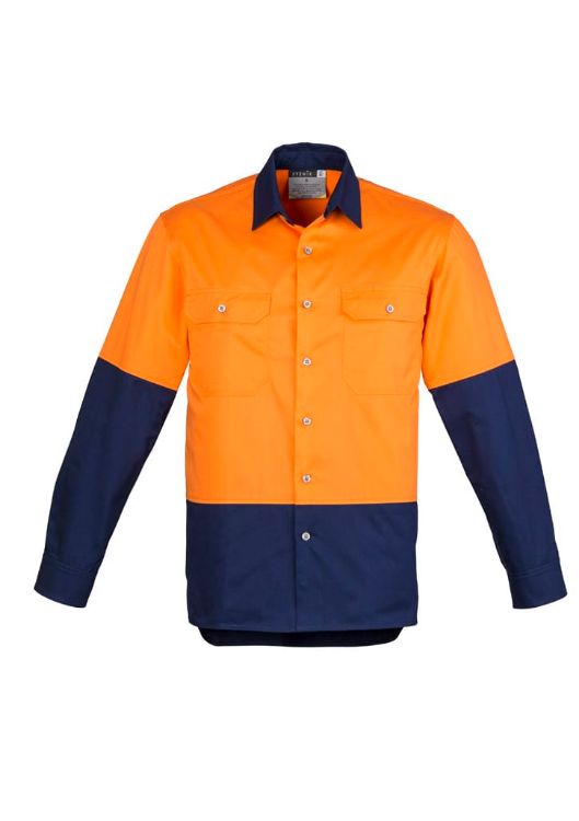 Picture of Mens Industrial Long Sleeve Shirt