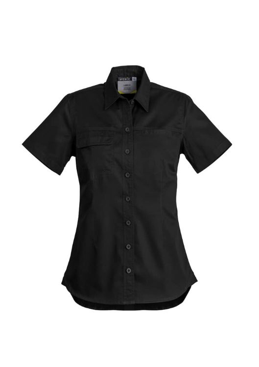 Picture of Womens Lightweight Tradie Short Sleeve Shirt