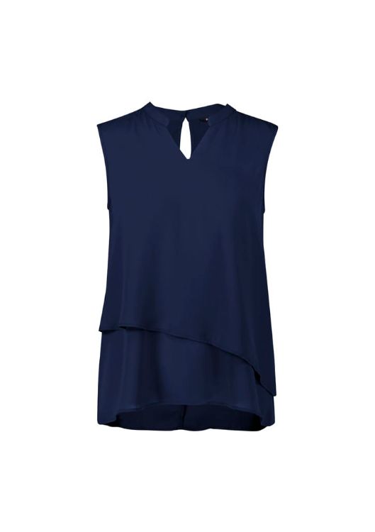 Picture of Womens Seville Sleeveless Layered Blouse