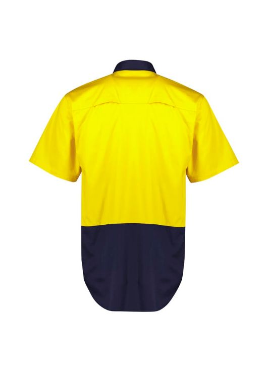 Picture of Mens Hi Vis Short Sleeve Shirt