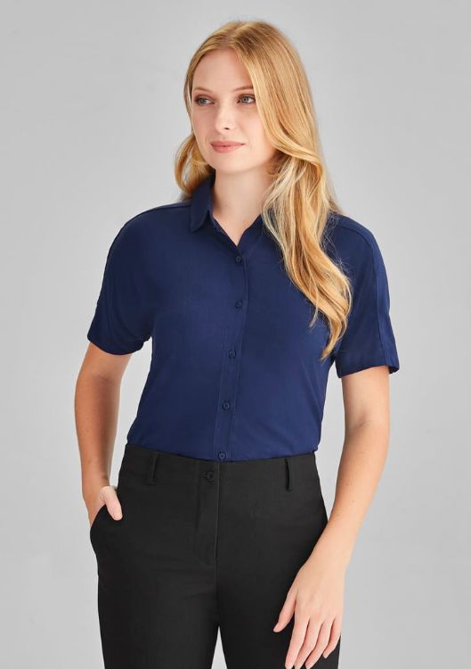Picture of Womens Dahlia Short Sleeve Blouse