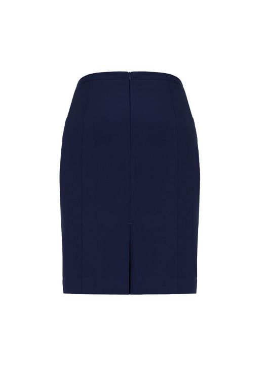 Picture of Womens Siena Front Pleat Detail Straight Skirt