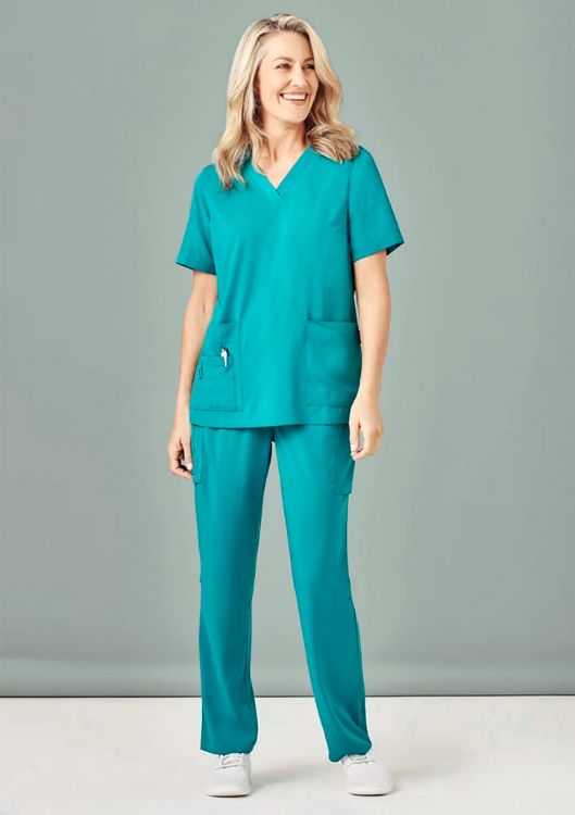 Picture of Womens Avery V-Neck Scrub Top