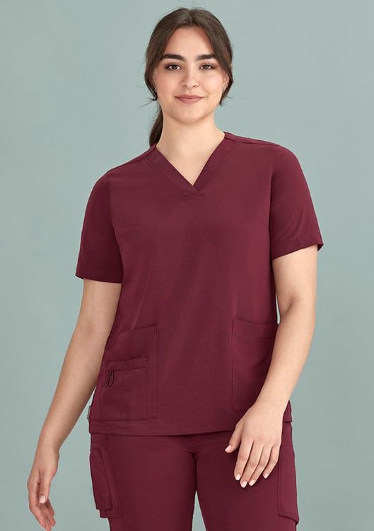 Picture of Womens Avery V-Neck Scrub Top