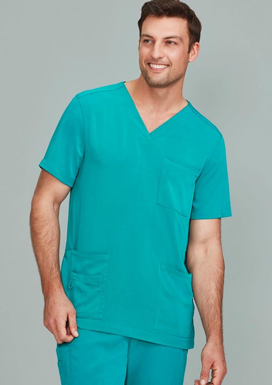 Picture of Mens Avery V-Neck Scrub Top