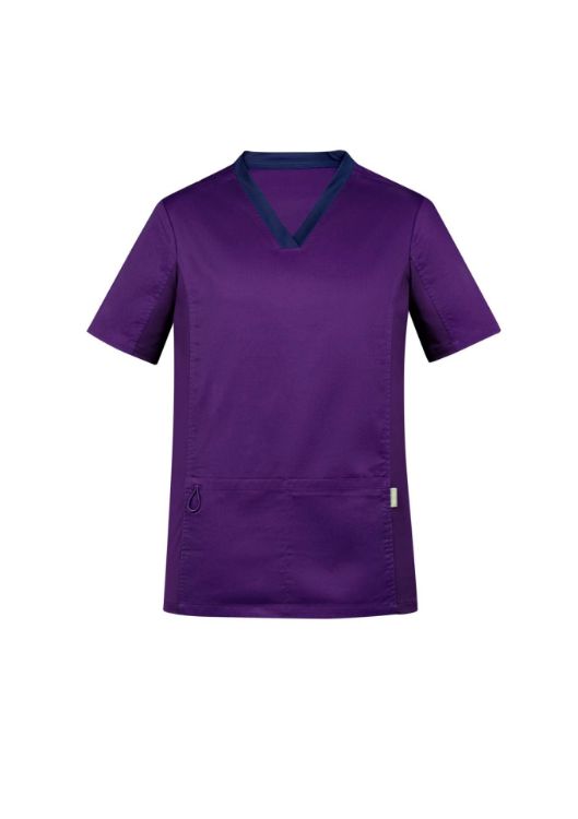 Picture of Mens Riley Stretch Scrub Top